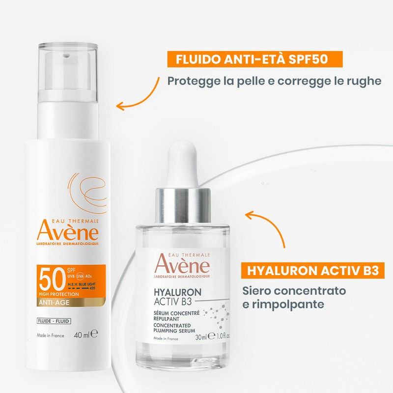 Avène Fluido Anti-Età SPF50 - Protezione Solare Alta 40 ml