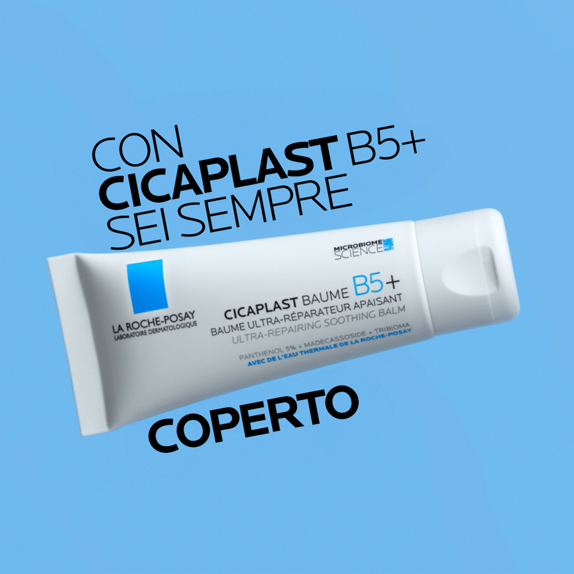 La Roche-Posay Cicaplast  - Baume B5+ Balsamo Lenitivo Ultra-Riparatore Per Pelle Sensibile, Arrossata O Fragilizzata 100 ml