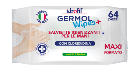 SALVIETTINE IG MANI GERMOL 64PZ