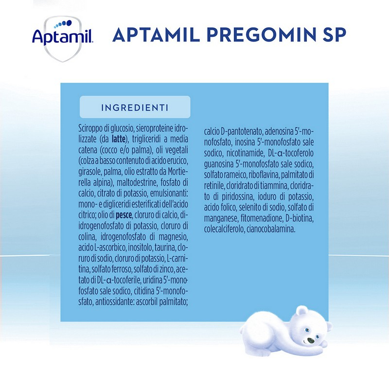 Aptamil Pregomin Latte Speciale con Siero di Proteine 400 g