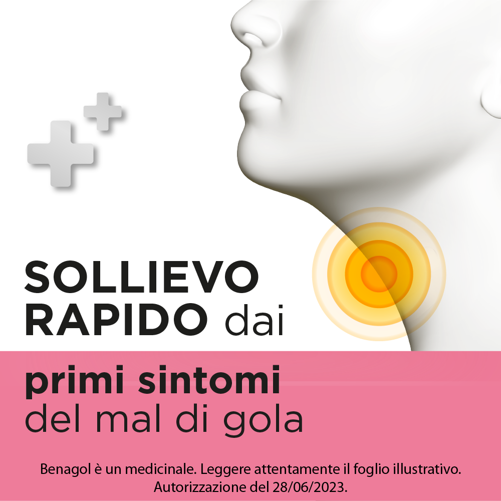 BENAGOL FRAGOLA S/Z 16 PAST. pastiglie mal di gola 
