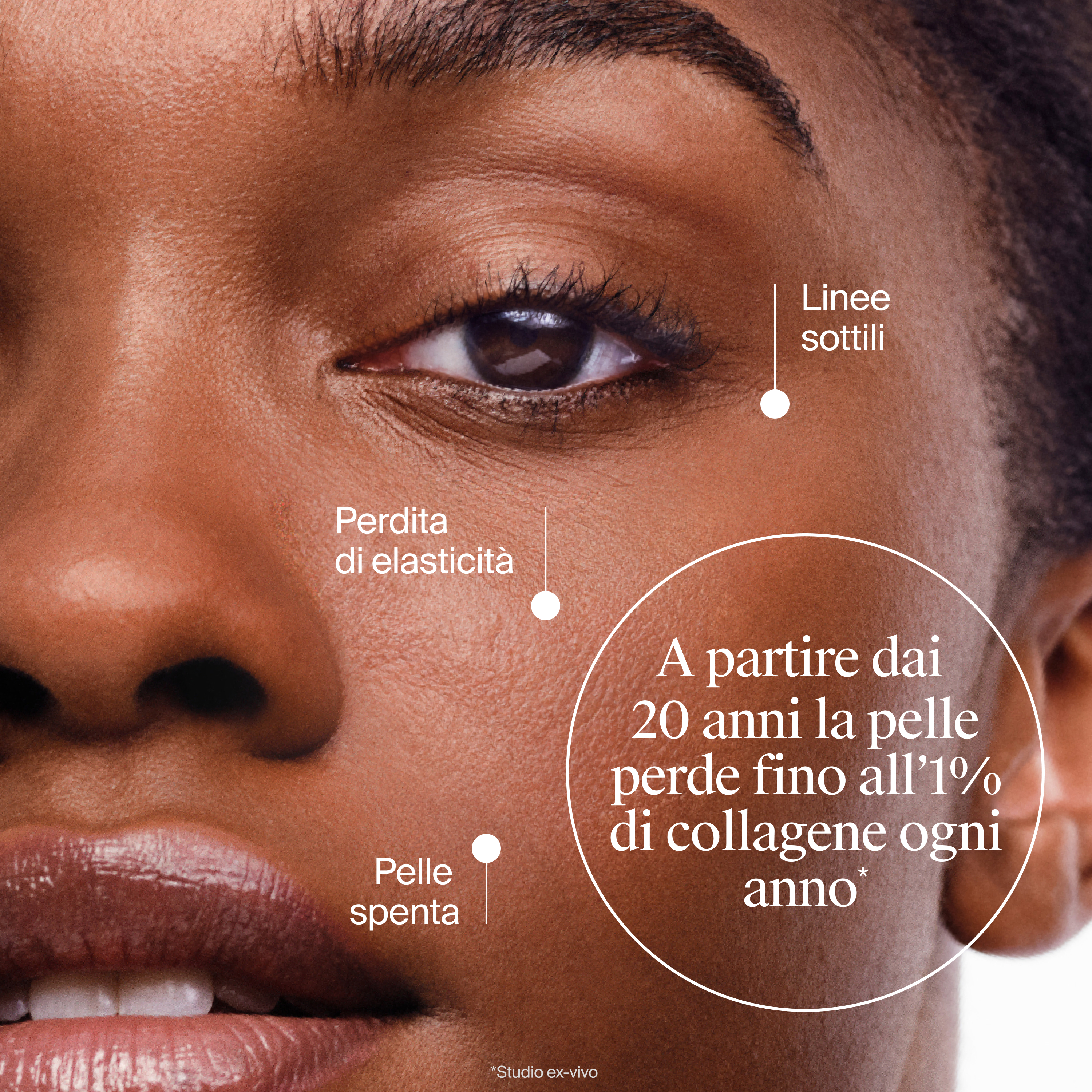 Crema Idratante Viso Collagen Bank con Collagene Marino e SPF 30 per una protezione solare anti-età di tutti i tipi di pelle, 50 Ml
