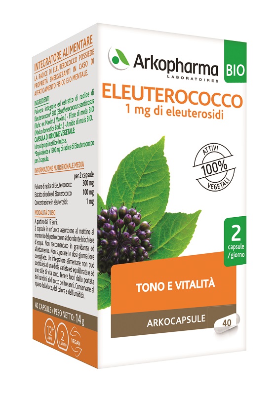 ARKOCAPSULE Eleuteroc.45 Cps