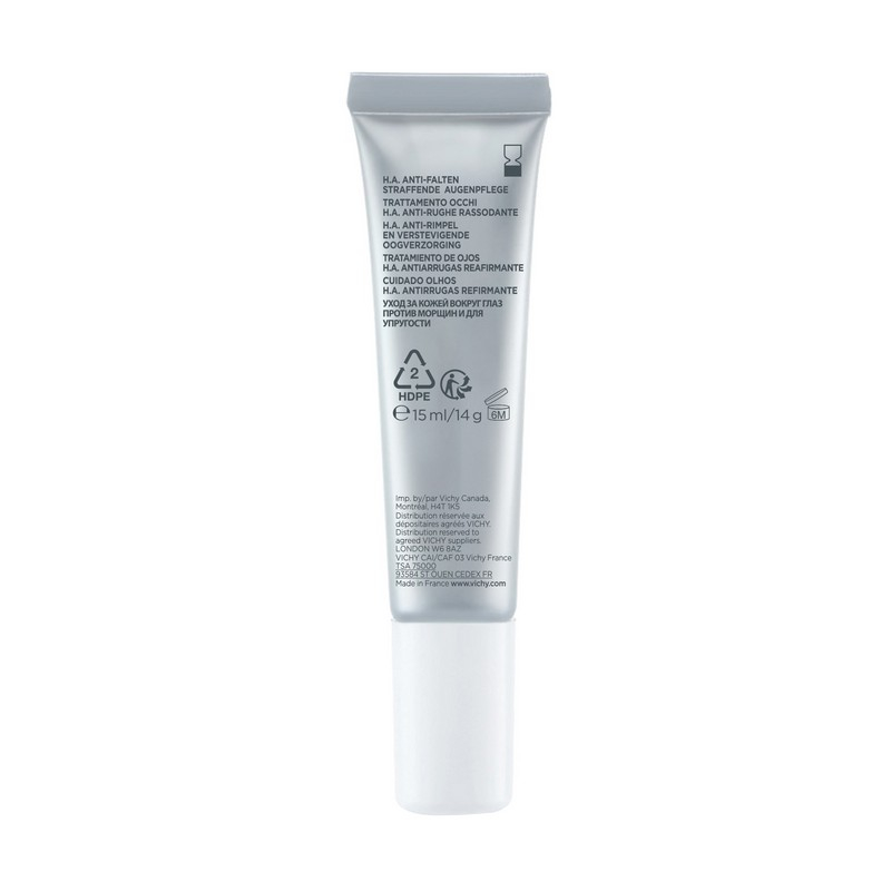 Vichy Liftactiv Hyaluronic Specialist H.A. Contorno Occhi Anti-rughe Rassodante e Rimpolante con acido ialuronico 15 ml