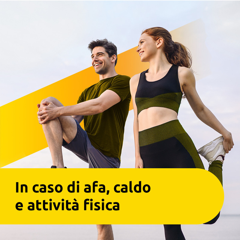 Supradyn Magnesio e Potassio Integratore Multivitaminico con Vitamine B, Vitamina C e Minerali, in caso di Caldo, Afa e Sport, Gusto Arancia, 24 Bustine Effervescenti