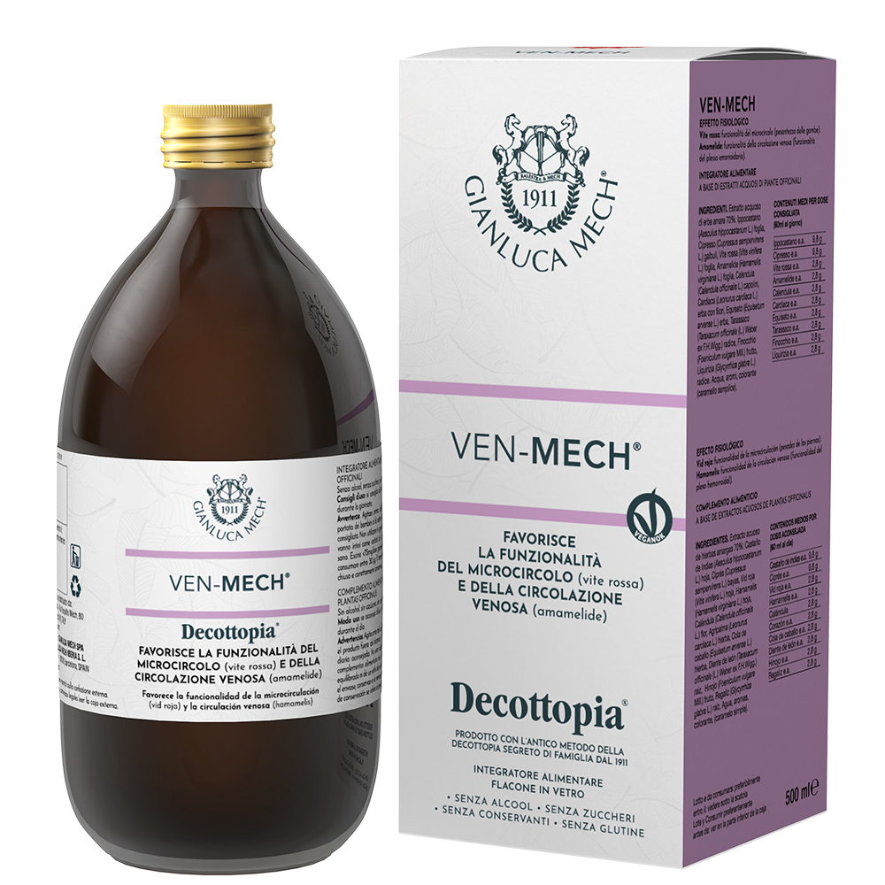 Tisanoreica Ven-Mech Integratore Gambe Gonfie 500 Ml