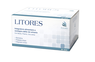Litores integratore alimentare utile per le vie urinarie 20 stick