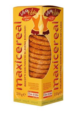 Fior Di Loto Maxicereal Avena Bio Biscotti 210 g