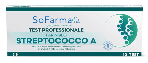 TEST STREPTO A 10PZ SOFARMAPIU