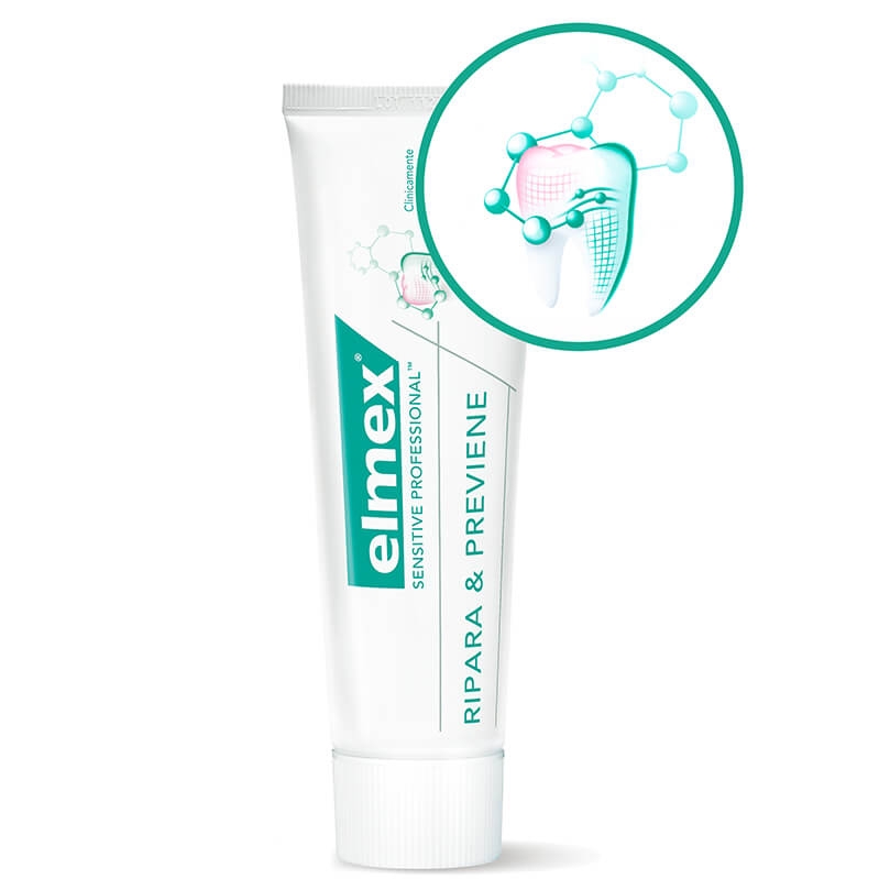 Elmex Sensitive Professional Ripara & Previene Denti Sensibili 75 ml