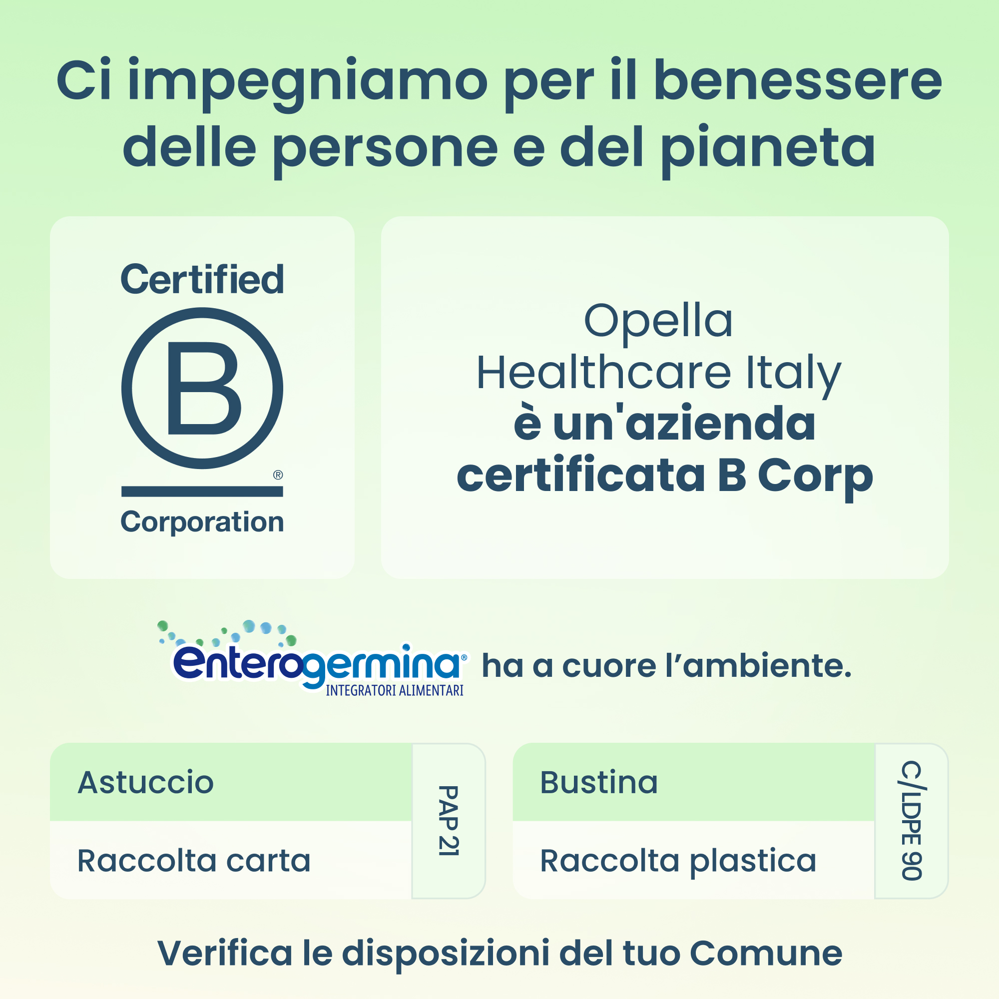 Enterogermina Gonfiore 10 Bustine Gusto Pesca - Integratore Con Probiotici, Enzimi Digestivi E Fermenti Lattici Per Il Gonfiore Addominale