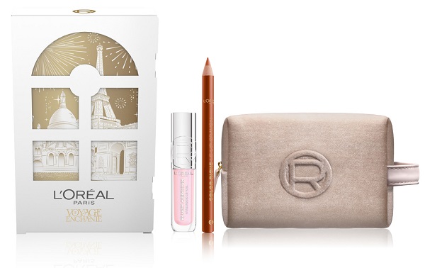 L'OREAL Pochette Plump Ambition + Matita Labbra Christmas Edition 2025