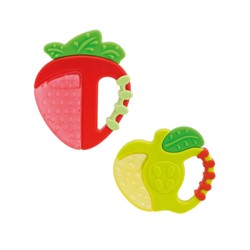 Chicco Massaggiagengive Fresh Relax Fragola Mela +4m