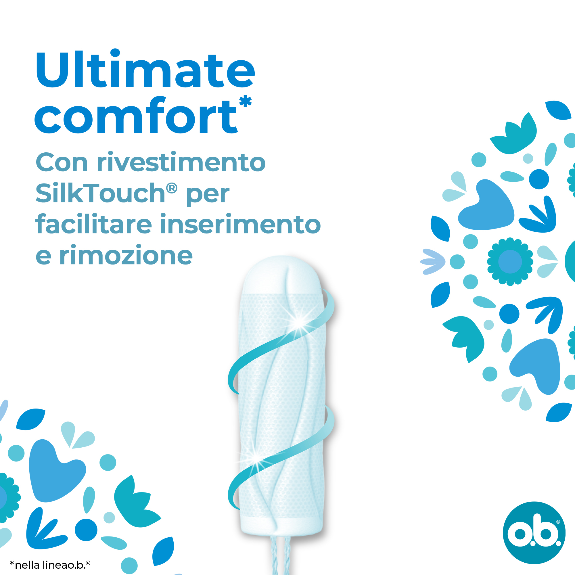o.b. Assorbenti Interni ProComfort Normal facili da applicare flusso medio e intenso 16 tamponi