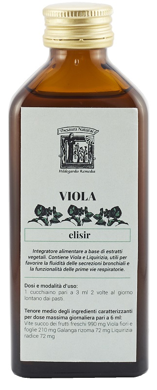 VIOLA THESAURA NATURAE ELISIR
