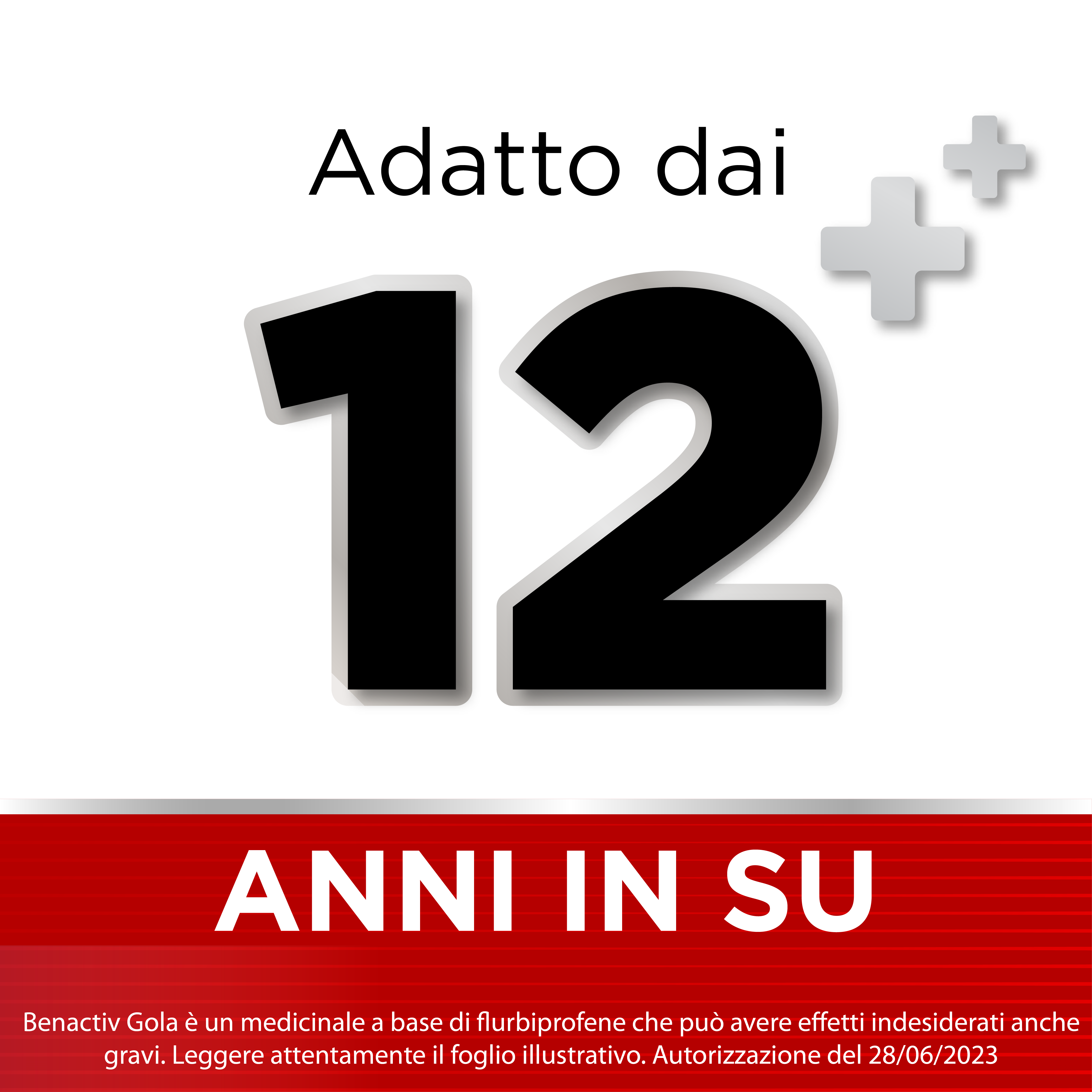 BENACTIV GOLA 16 PAST. ARANCIA S/Z pastiglie mal di gola 