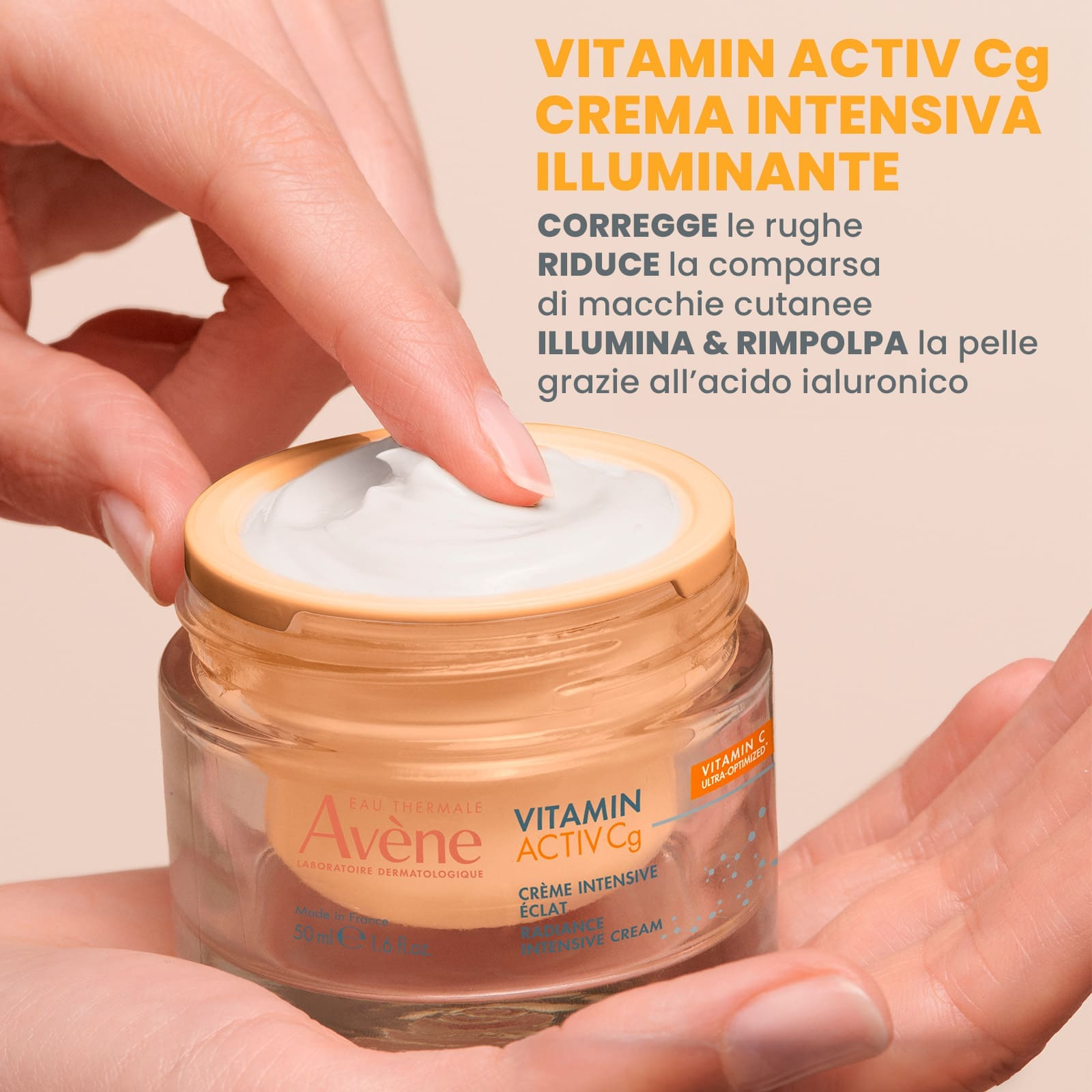 Eau Thermale Avène VITAMIN ACTIV Cg Crema Intensiva Illuminante - Refill - ANTI-ETA' 50 ml
