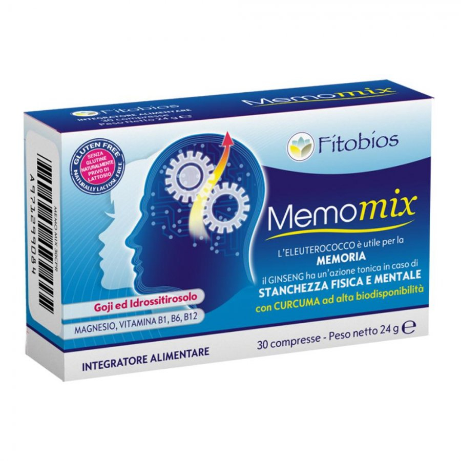 Memo Mix Integratore Stanchezza Fisica Mentale 30 Compresse