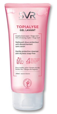 SVR Topialyse Gel Detergente Delicato Protettivo Antisecchezza 200 ml