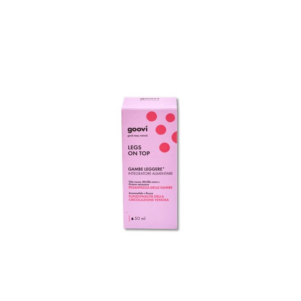 GOOVI LEGS ON TOP Integratore gambe Leggere 50mL
