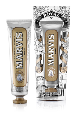 Marvis Royal Dentifricio Estratto di Rosa Limone e Mandarino 75 ml