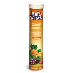 Briovitan Integratore Vitamine e Sali Minerali 20 Compresse Effervescenti