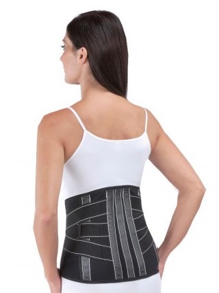 FGP Corsetto Elast.In-Cross Nero L