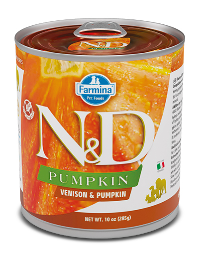 N&D DOG VENISON&PUMPKIN 285G