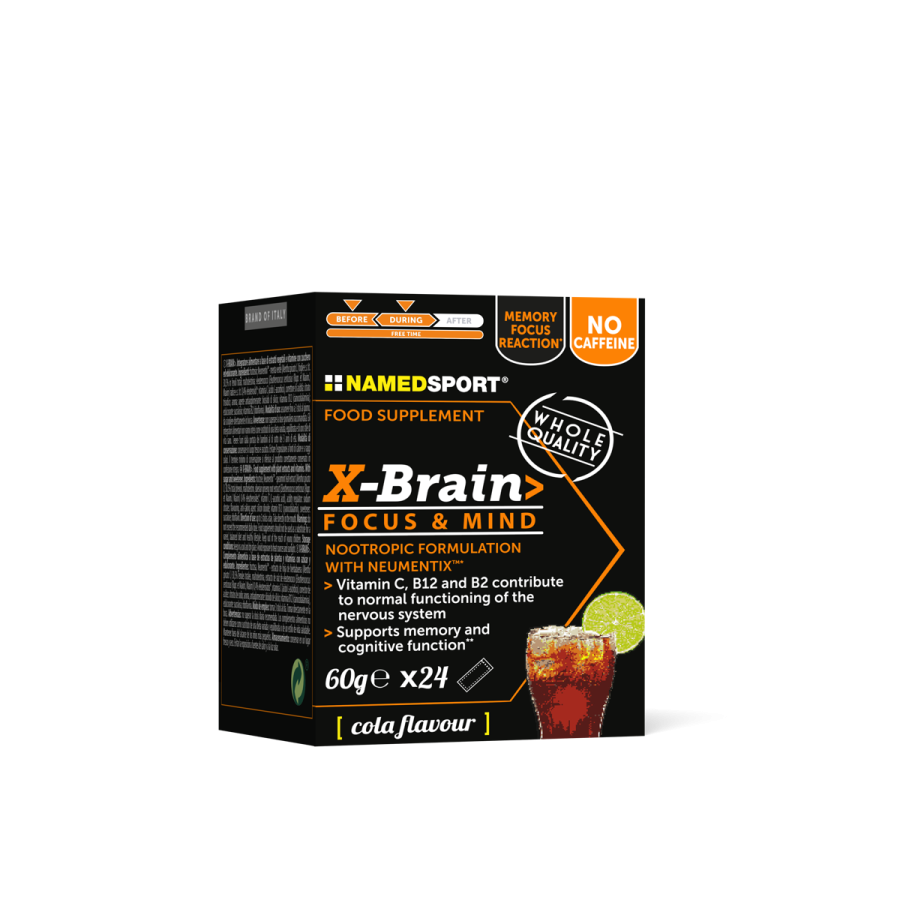 Named Sport - X-Brain 24 Stick - Integratore Per Le Funzioni Cognitive