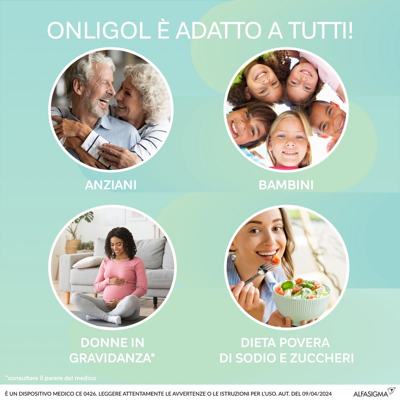 Onligol - Lassativo a base di Macrogol 4000 - senza elettroliti - lassativi in polvere utili in caso di stitichezza - 400 g