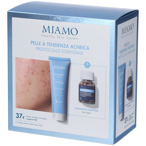 Miamo - Protocollo Essenziale Pelle a Tendenza Acneica Confezione 3 Pezzi
