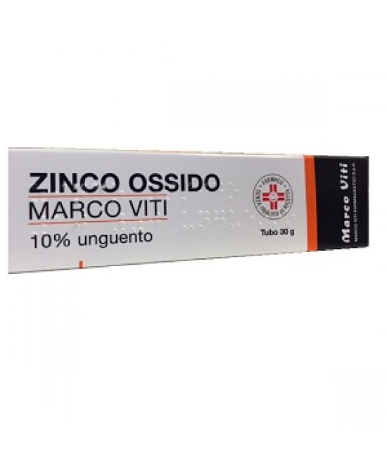Zinco Ossido Marco Viti 10% Unguento Eczemi 30 g