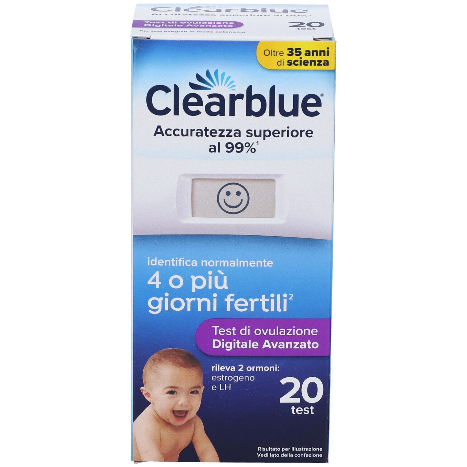 CLEARBLUE TEST OVUL AVANZATO20
