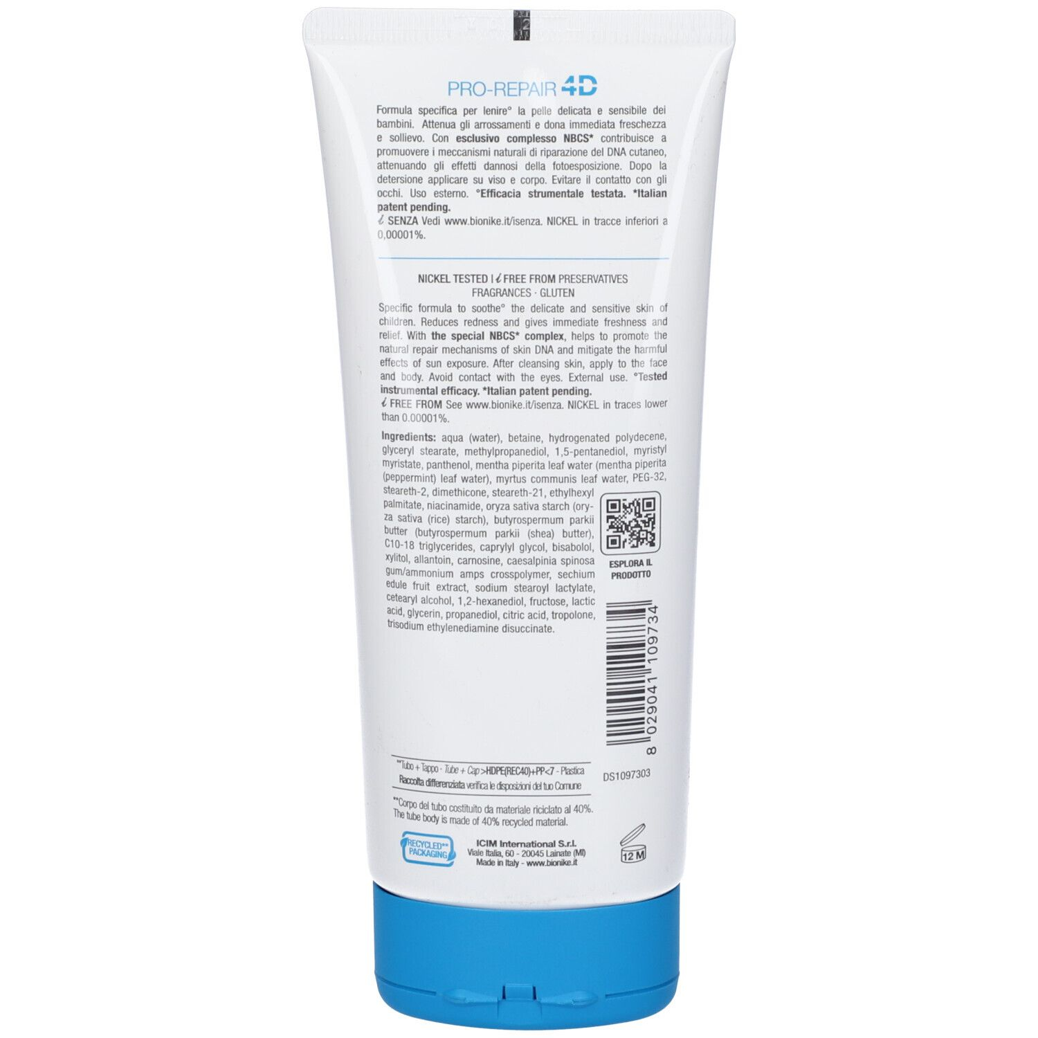 Defence Sun Baby&Kid Fluido Doposole Idratante 200ml 
