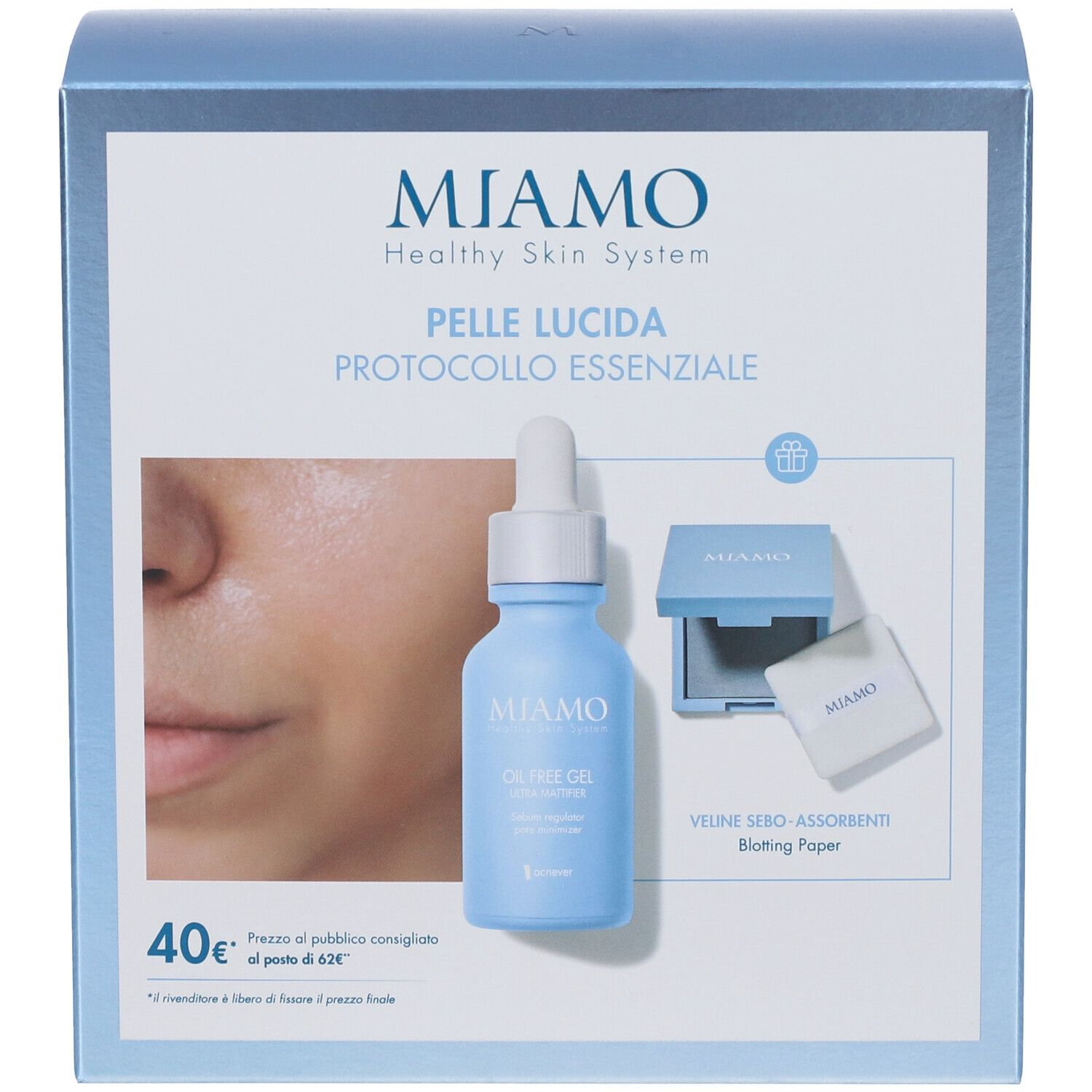 MIAMO Cofanetto Protocollo Pelle lucida