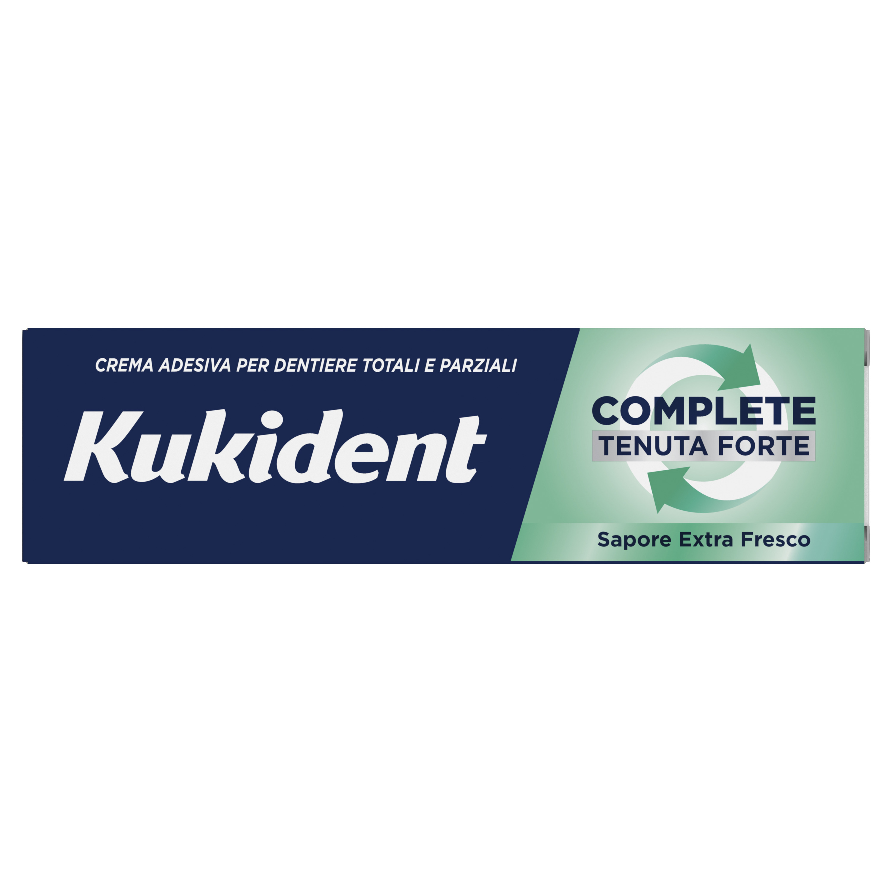 Kukident Complete Tenuta Forte Sapore Extra Fresco - Crema Adesiva Per Dentiere 47 g