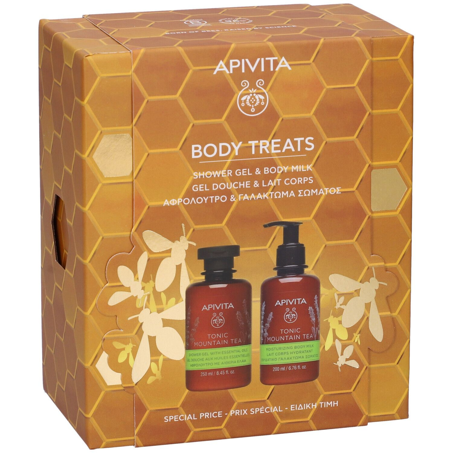APIVITA PROMO XMAS TONIC+MILK