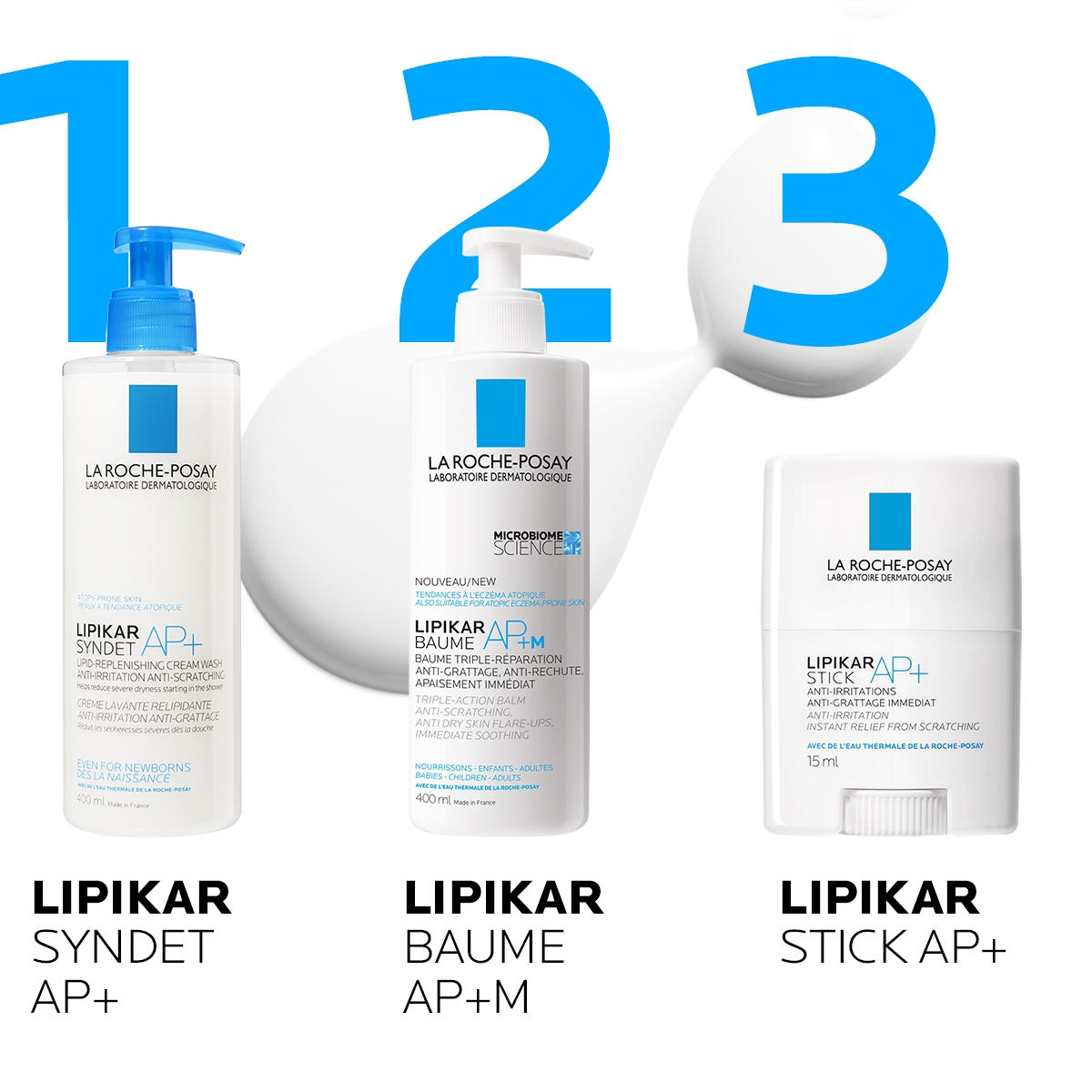 La Roche-Posay Lipikar - Syndet AP+ Crema Detergente Ultra-Delicata Per Pelle Atopica 400 ml