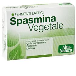 Alta Natura Spasmina Vegetale Integratore di Fermenti Lattici  30 Opercoli