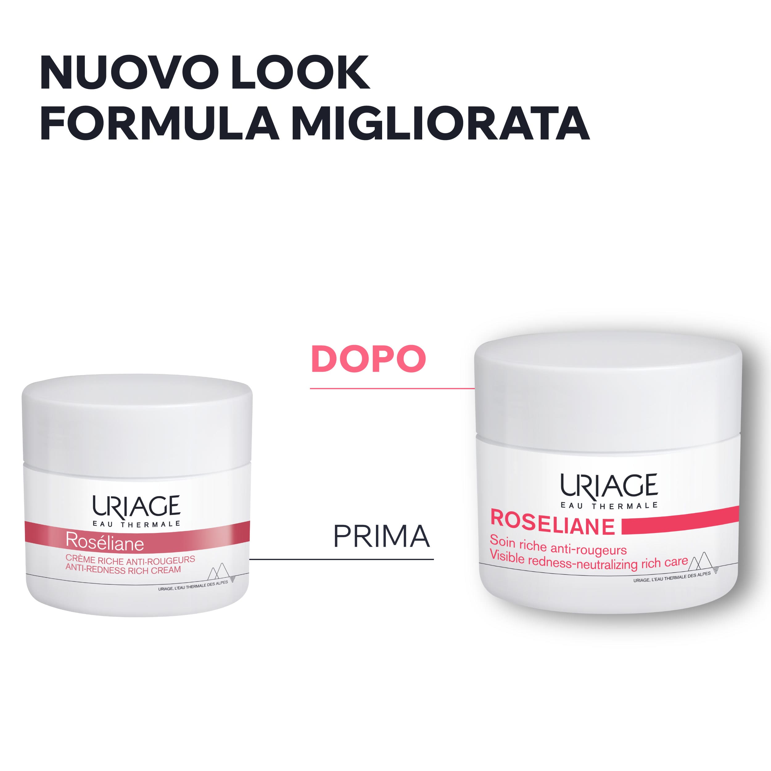Uriage - Roséliane Crema Ricca Anti-Rossori Viso Per Pelle Rosacea E Couperose 50 ml