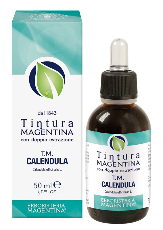 Erboristeria Magentina Calendula Tintura Madre Lenitiva della Mucosa Orofaringea 50 ml