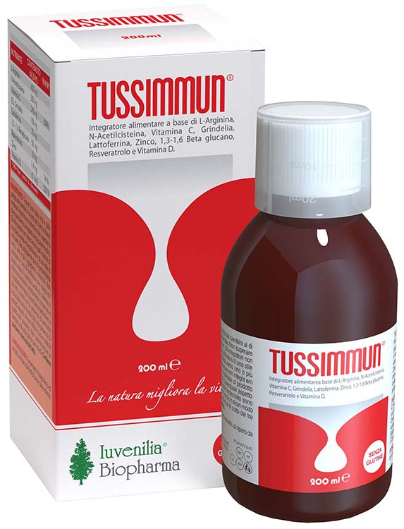 Tussimmun Sciroppo Integratore Benessere Vie Respiratorie 200 ml