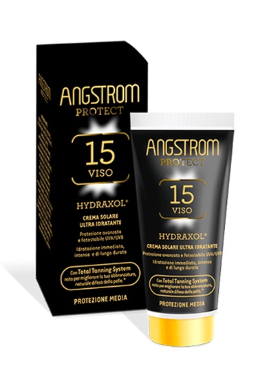 Angstrom Protect - Hydraxol Crema Solare Ultra Idratante SPF15 Viso 50 ml