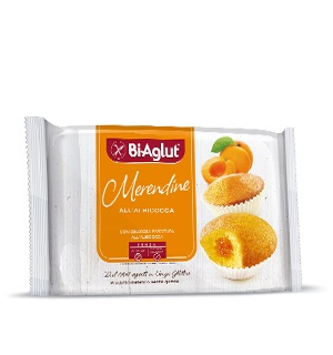 Bi Aglut Senza Glutine Merendine Albicocca 180 g
