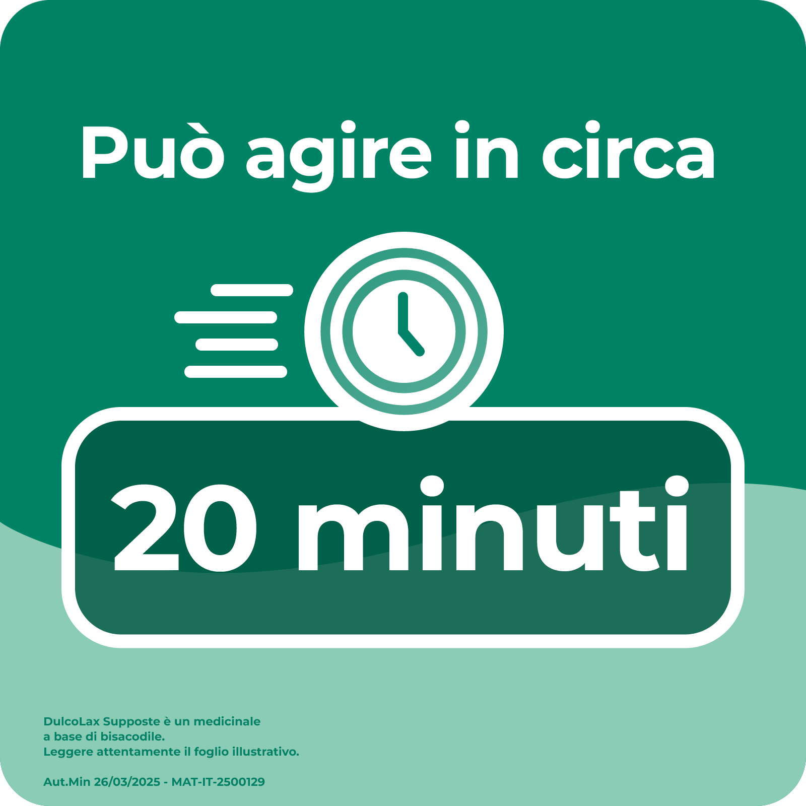 Dulcolax 10 mg - Lassativo Ad Azione Rapida Contro La Stitichezza Occasionale 6 Supposte