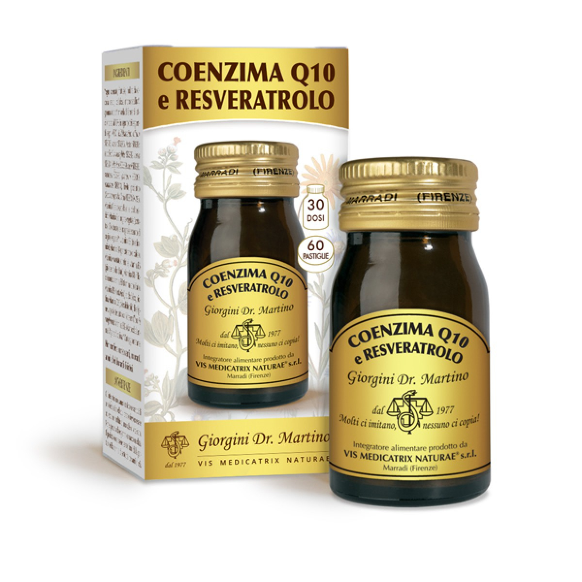COENZIMA Q10+RESVERATROLO60PAS