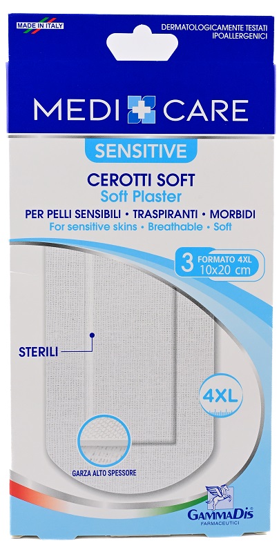 CEROTTI STERILI TNT 10X20 3PZ