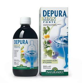 Naturando Depura Max Forte Integratore 500 ml