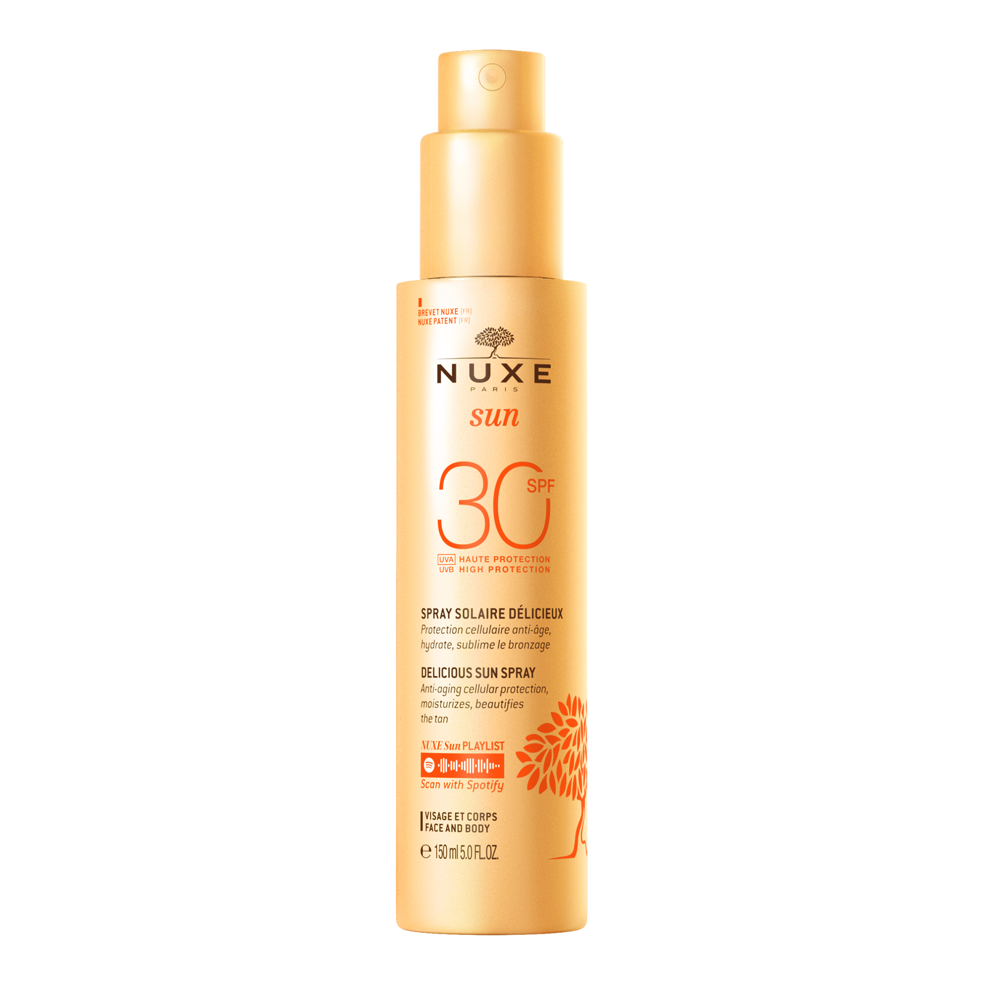 Nuxe Sun - Latte Solare Spray SPF30 Viso E Corpo 150 ml