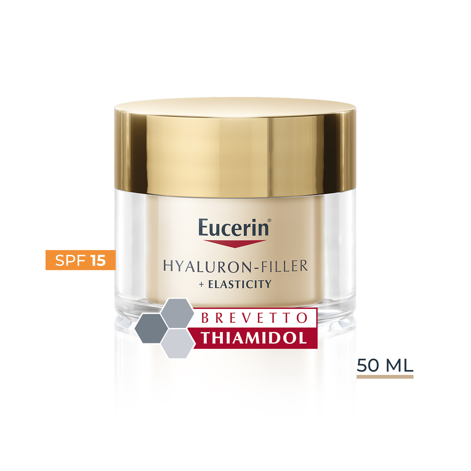 Eucerin Hyal-Filler Elasticity Crema Giorno Viso Antiage 50mL